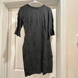 Banana Republic Classic Black Long Sleeve Dress